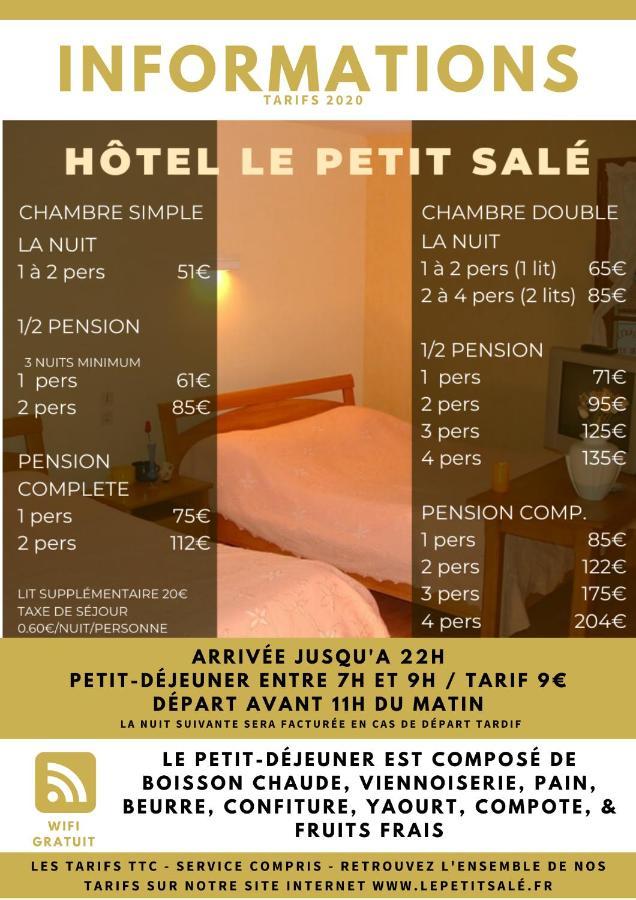 Отель Le Petit Sale Saint-Just-le-Martel Экстерьер фото